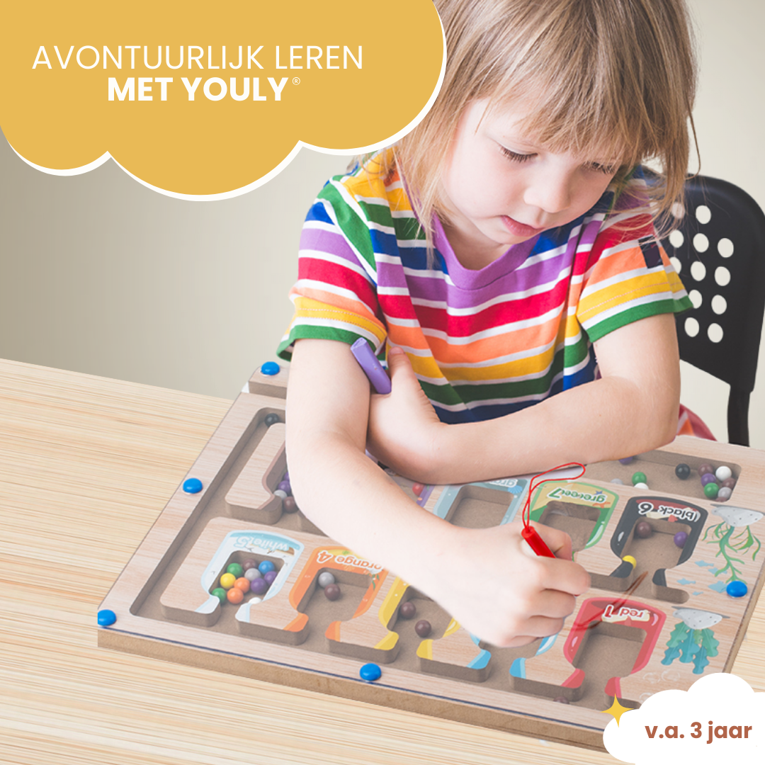 Youly Montessori Labirinto Magnetico Caramelle 23x30cm