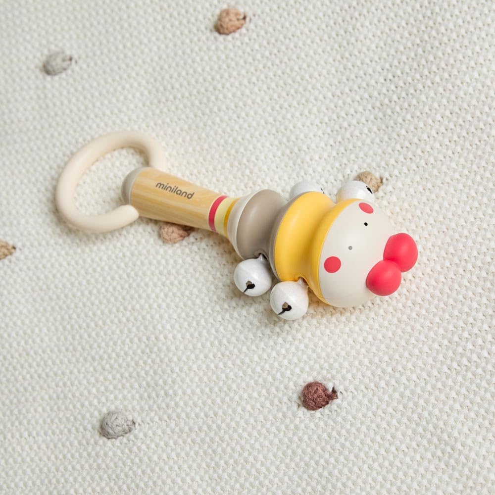 Miniland Chick Bell Sonaglio Pulcino Silicone +0 Mesi