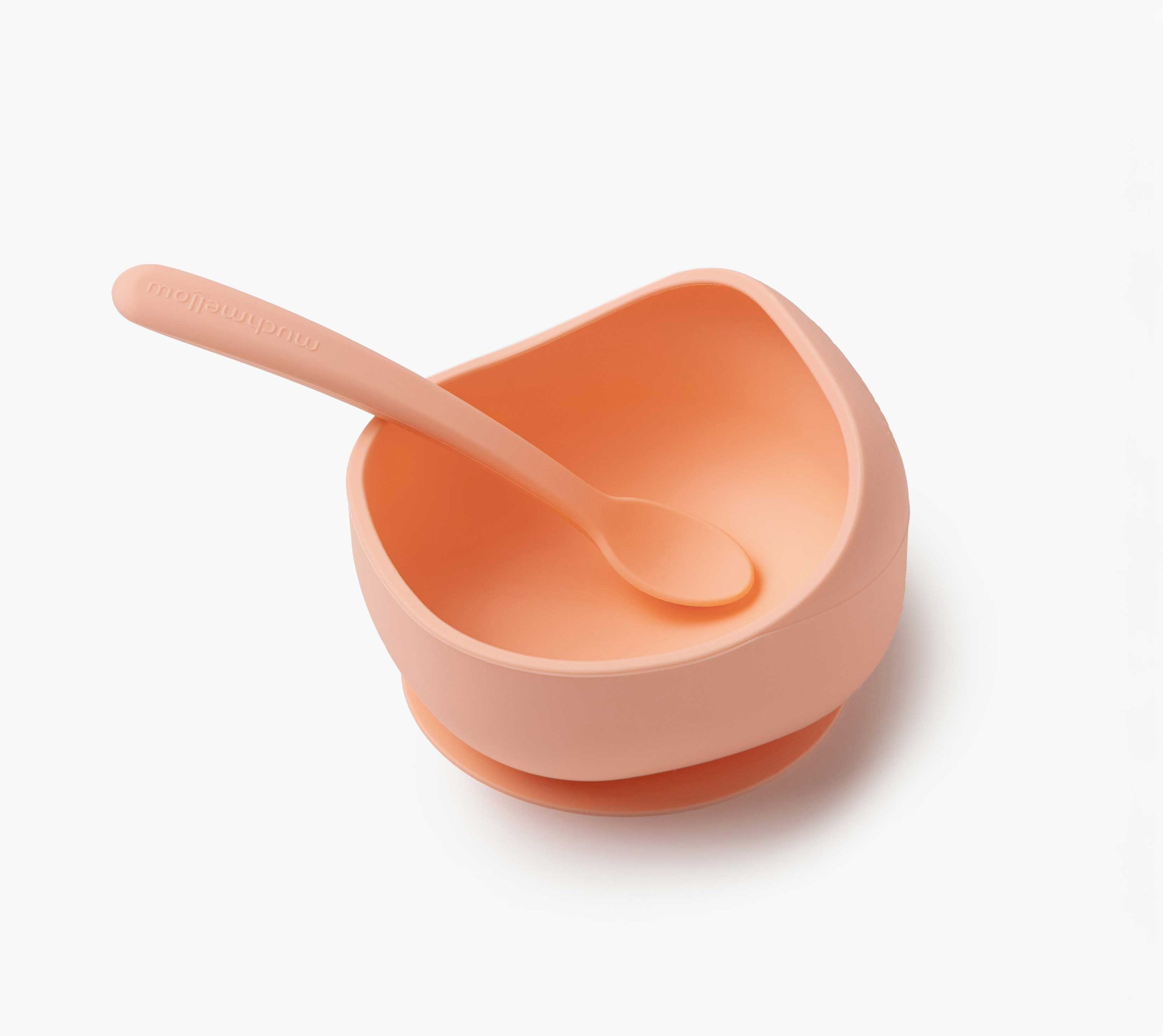 Muchmellow Pappa Set pappa Ciotola e cucchiaio silicone