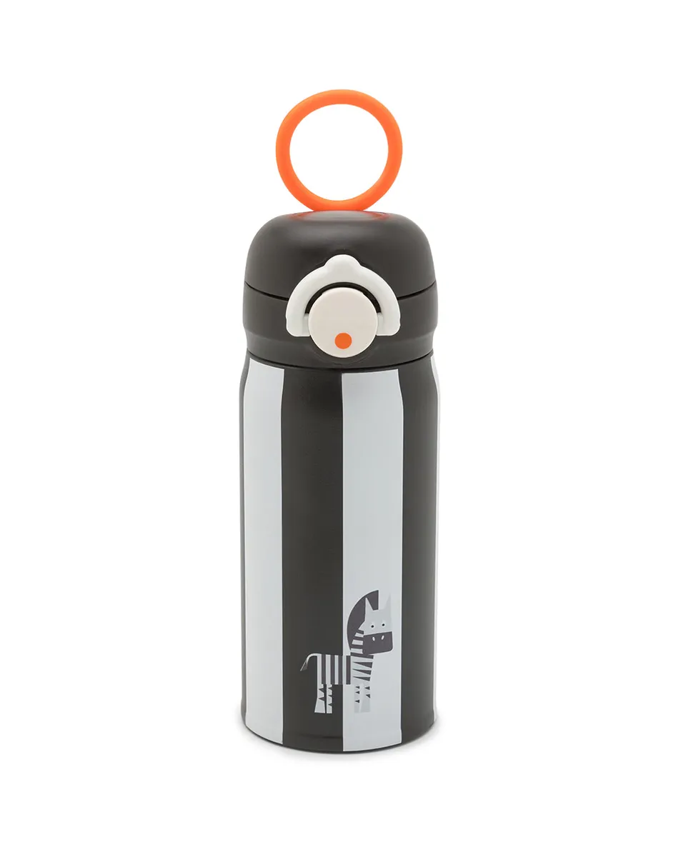 Noui Noui Water Bottles Zebra borraccia 350 ml acciaio