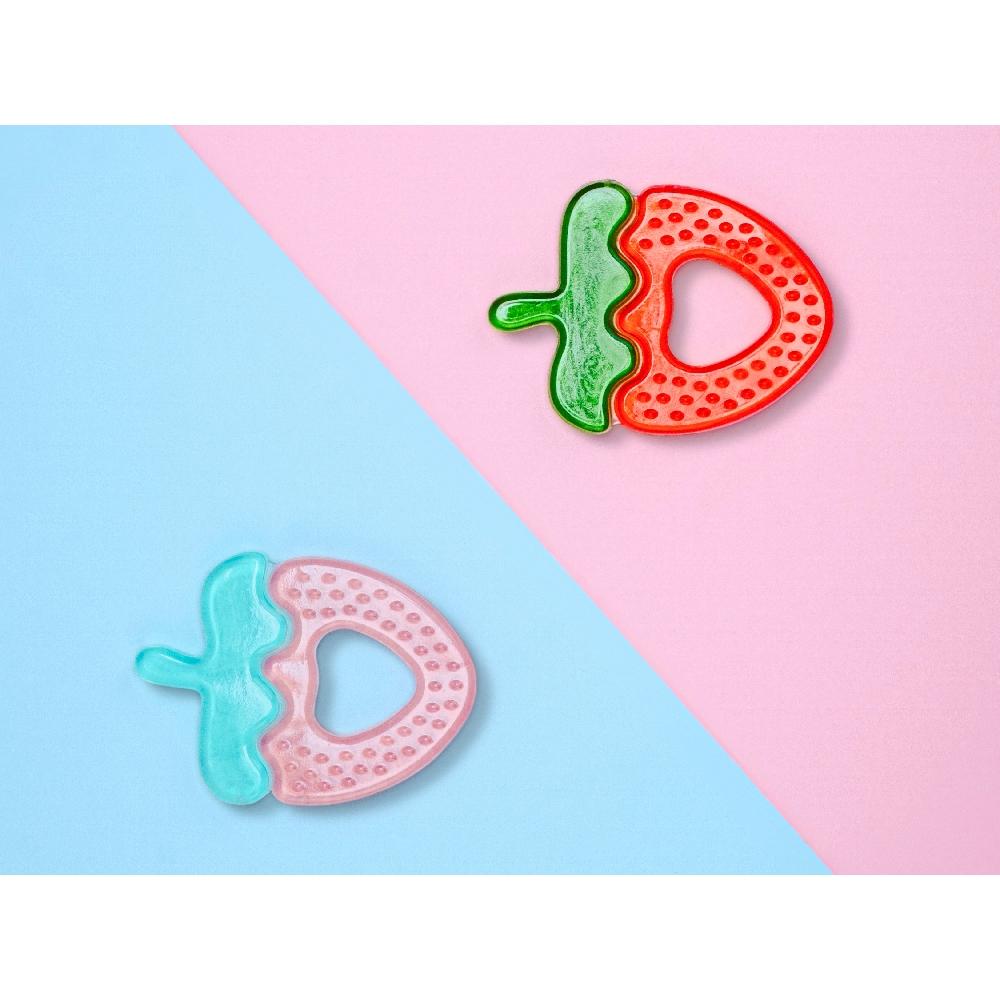 BoJungle Water Teether massaggiagengive fragola 2 pezzi