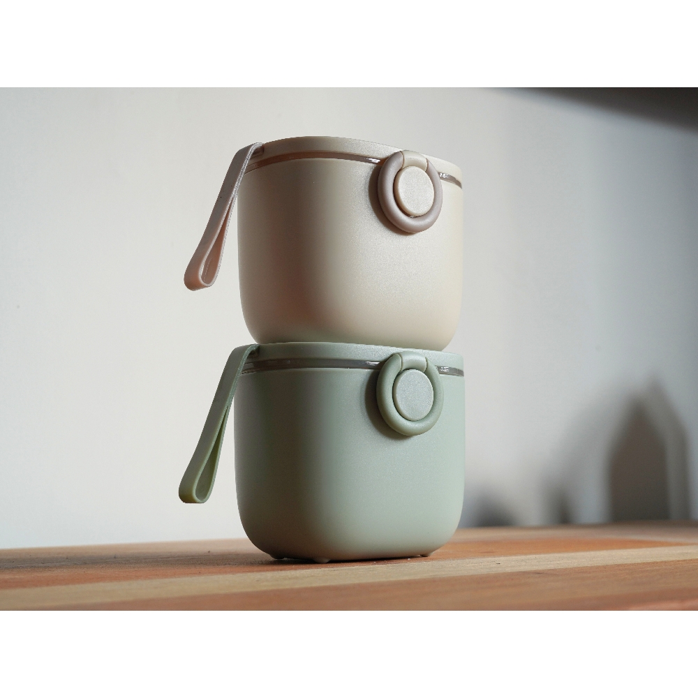 BoJungle Nomadic Powder Box contenitore latte Jade