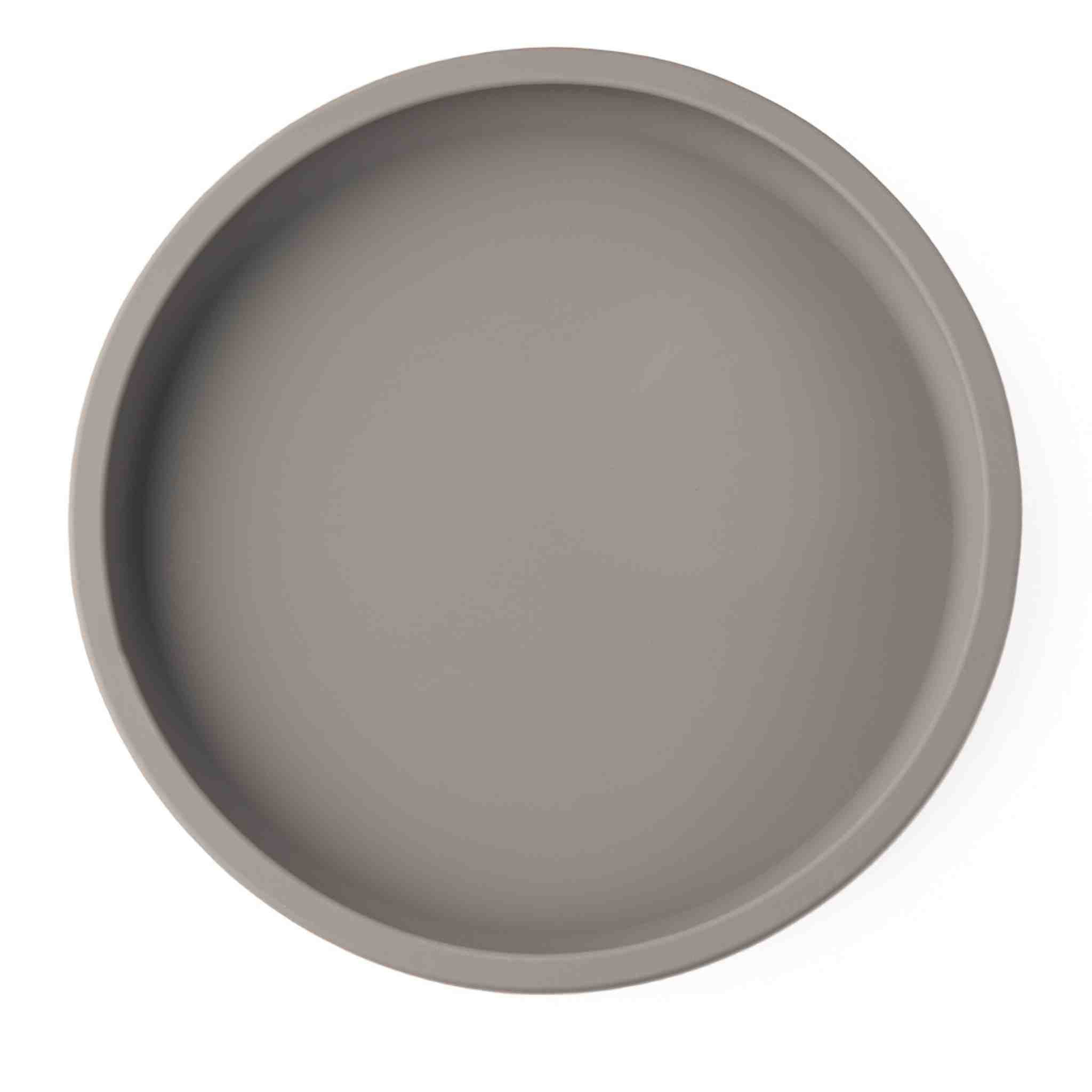 Eco Rascals Silicone Divider Plates piatto argento con divisore