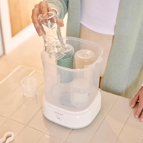 Miniland Mini Steamy Sterilizzatore Vapore Bianco 8 Minuti