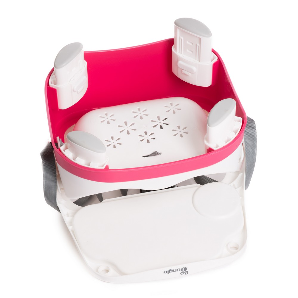 BoJungle B-Booster Seat rialzo pappa portatile rosa 0-3 anni