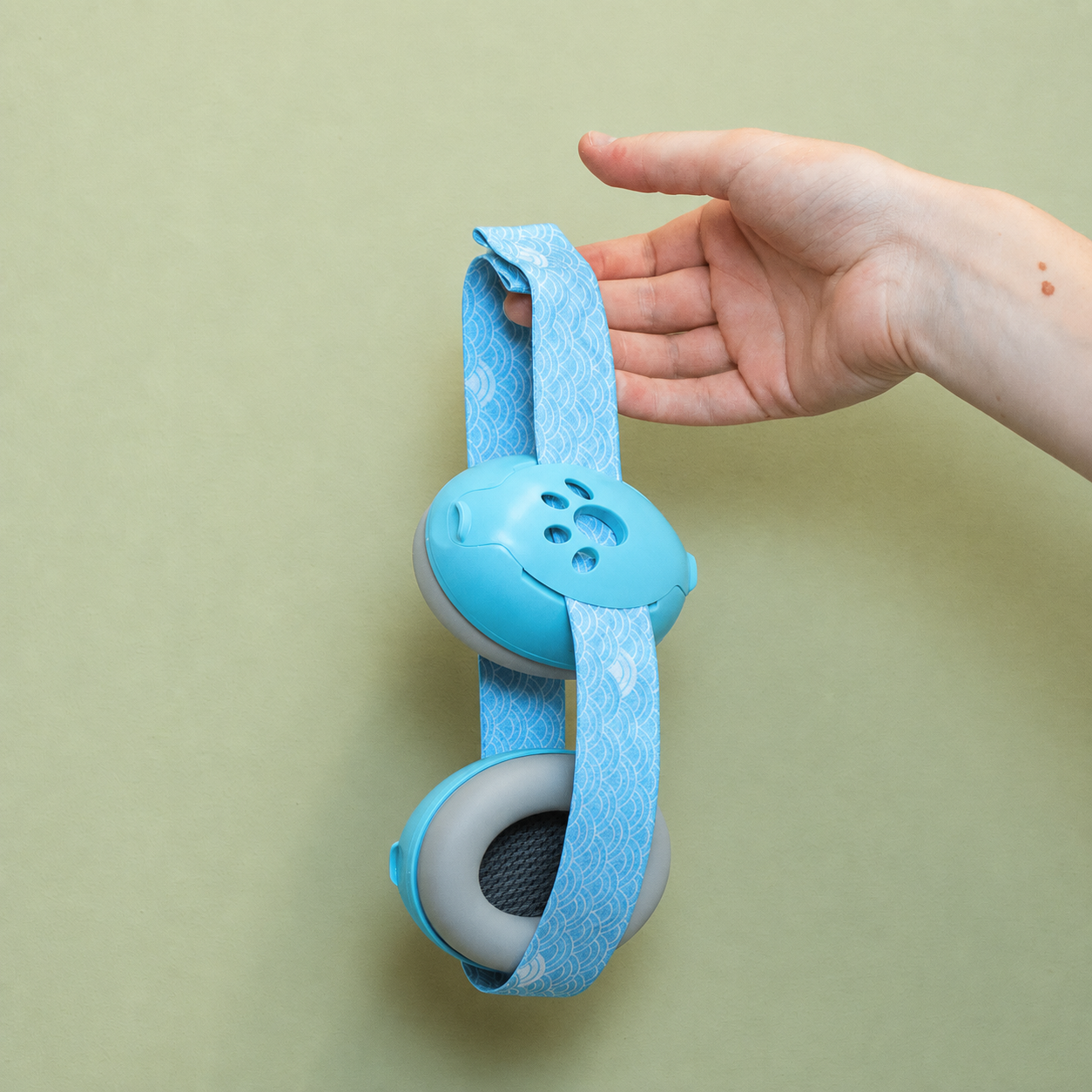 Mizu Baby Cuffie Antirumore 2in1 cuffie bimbo Artico 6 mesi+