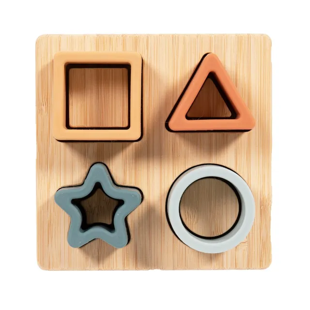 BoJungle Star Classic gioco forme silicone bamboo stella