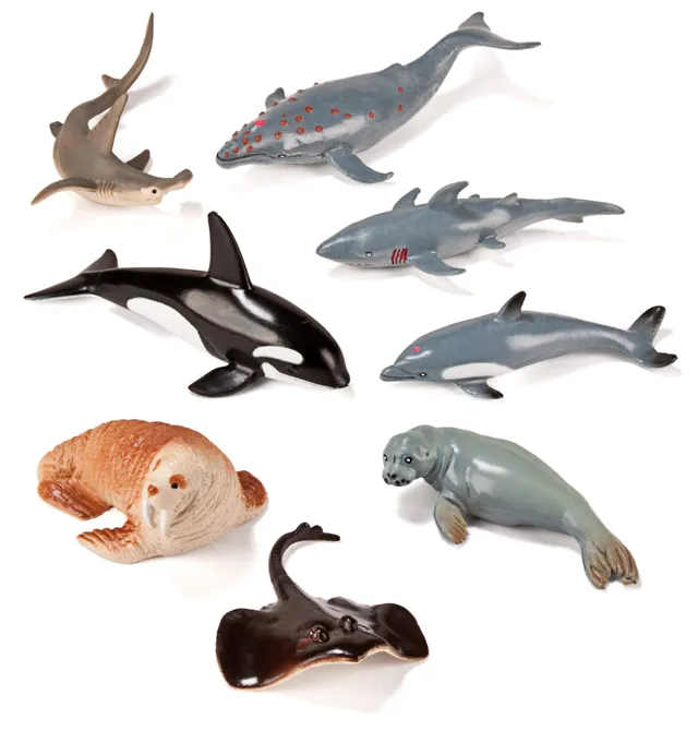 Miniland Educational 154187 Animali Marini 8 Figure Latta