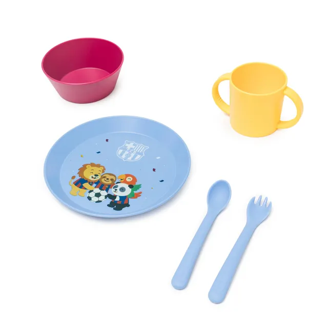 Miniland Set Pappa Barcellona Stoviglie Bambini Senza BPA