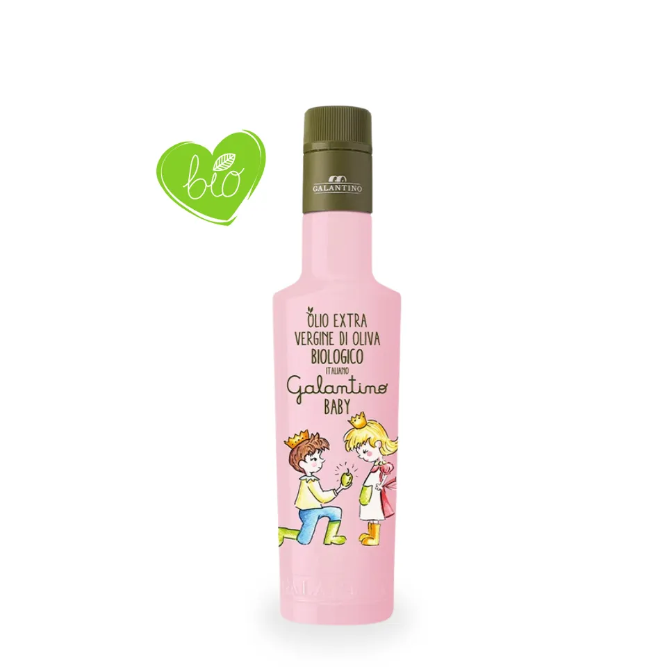 Galantino Baby Olio Extravergine Neonato 250 ml Bio Rosa