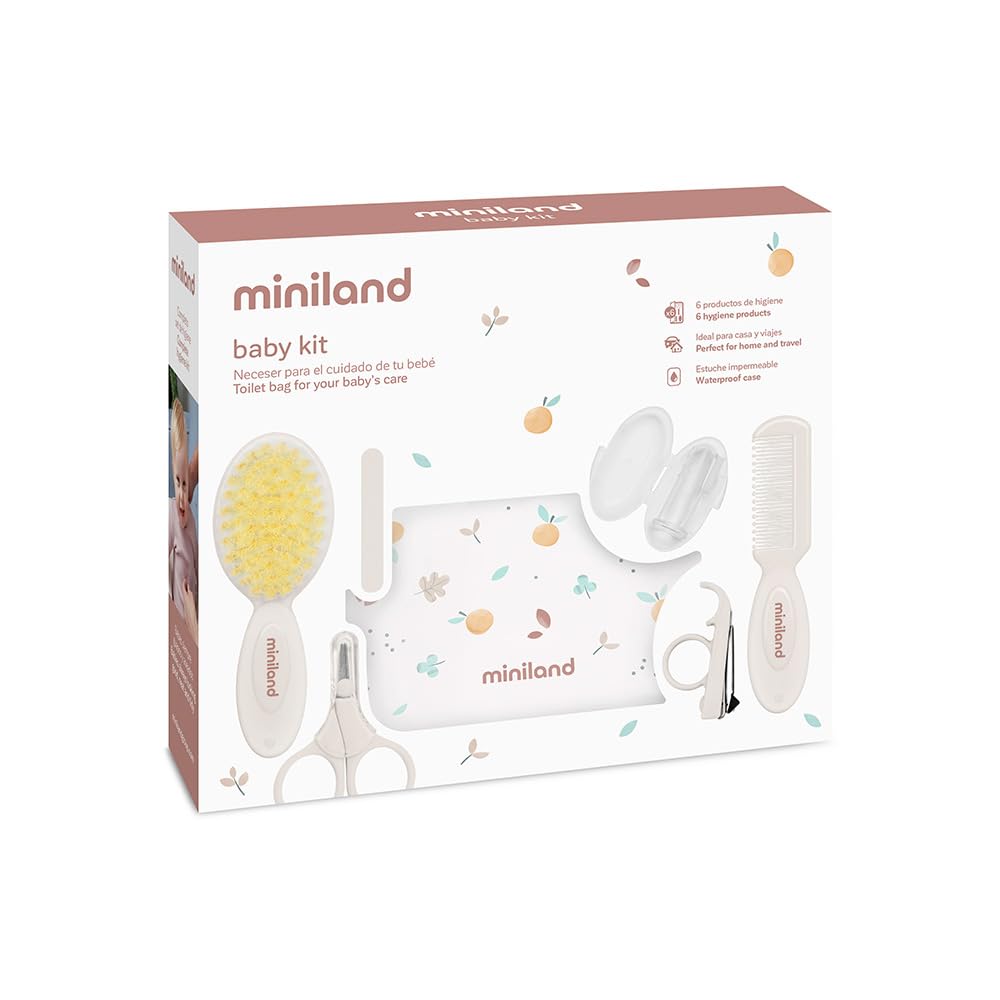 Miniland Babykit Valencia Kit Igiene Neonato da Viaggio