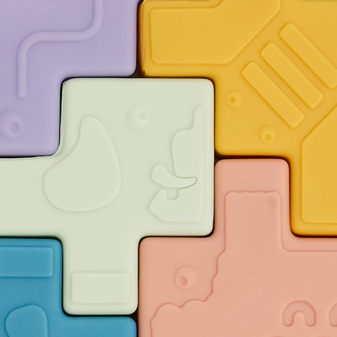Miniland Soft Animal Blocks puzzle morbido animali 10 pezzi
