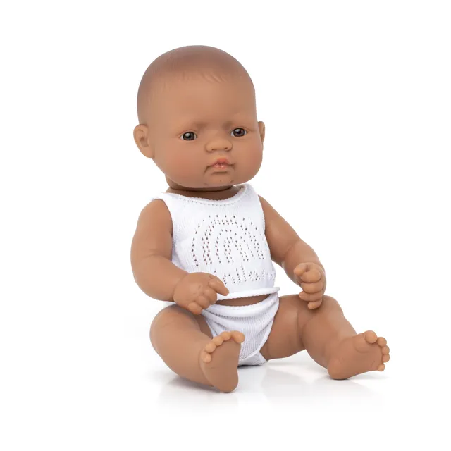Miniland Bambole e accessori bambola ragazzo ispanico 32cm anatomica