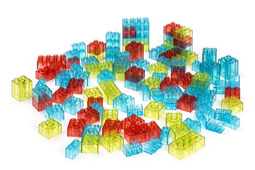 Miniland Blocchi Traslucidi 32162 Costruzioni Colorate