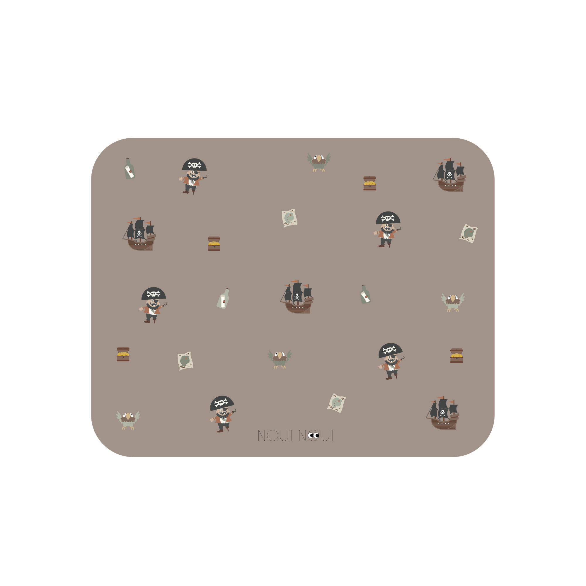 Noui Noui Placemats tovaglietta Pirata 43x34 cm