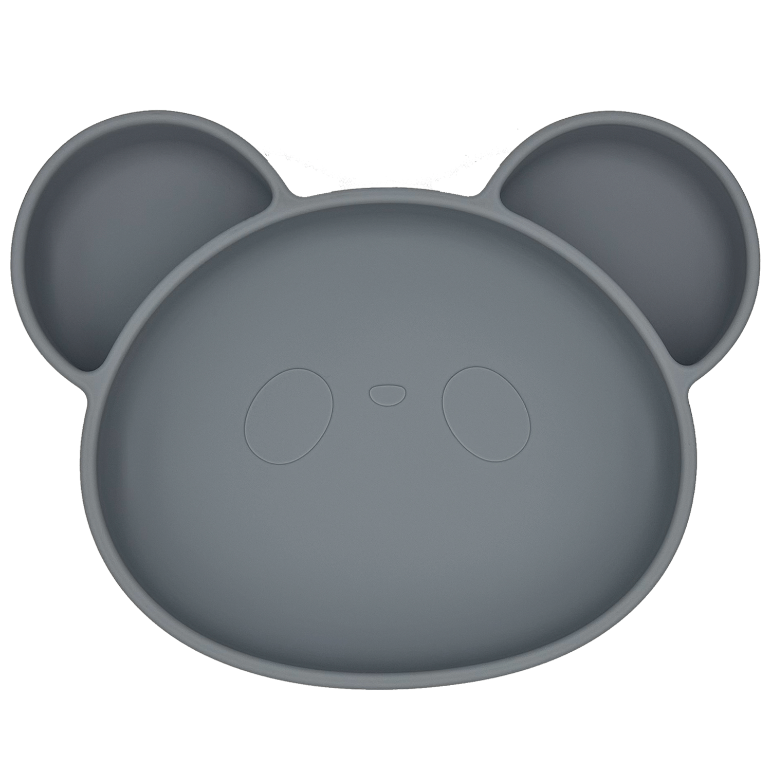 Youly Serviesset Set Pappa Orso Grigio Cemento con Ventosa