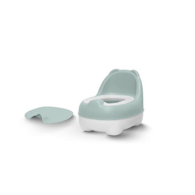 BoJungle Grooming Potty Bear vasino orso verde salvia