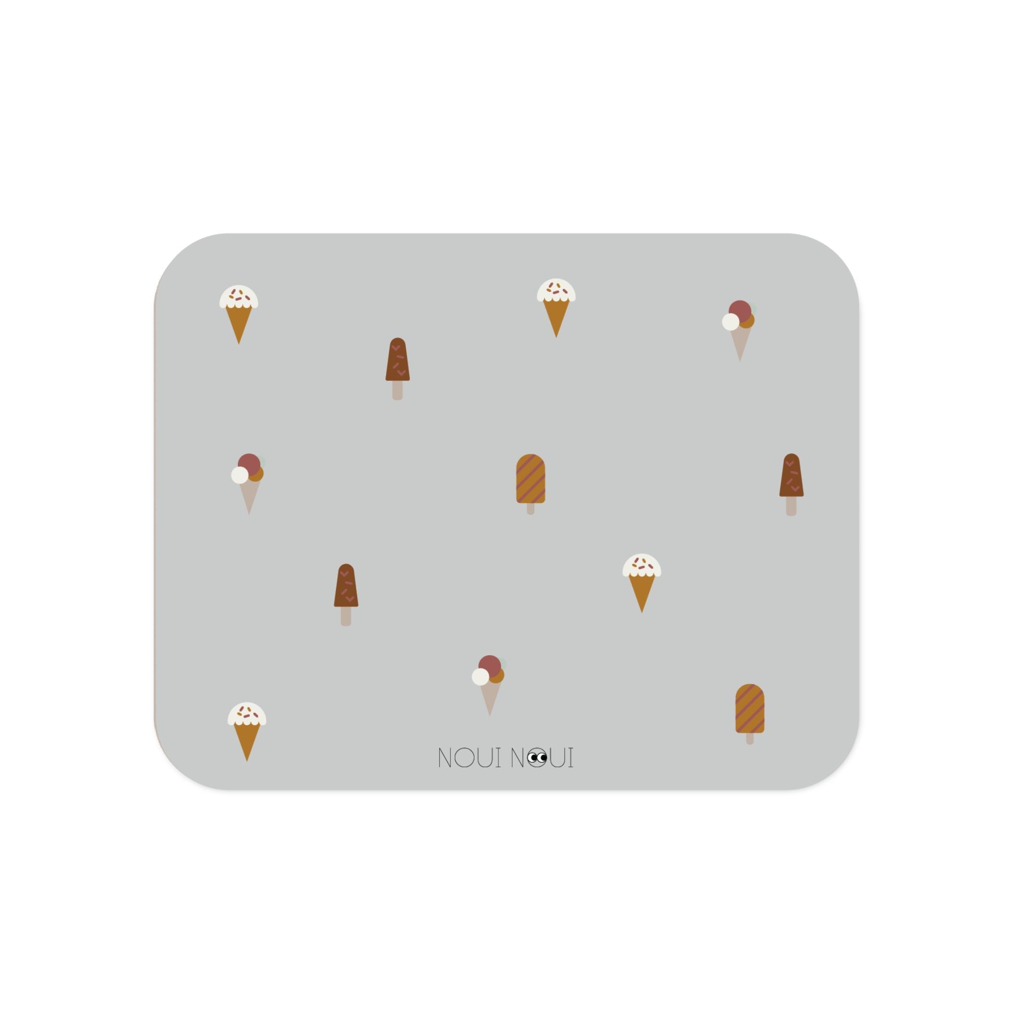 Noui Noui Placemats Tovaglietta Ice Cream Grey 43x34 cm
