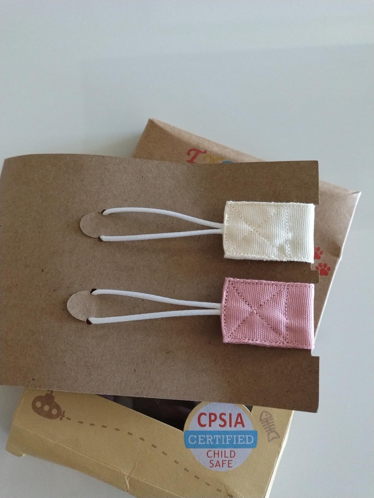 TYRY.HU Customize Name catenella portaciuccio rosa ciano 2 pezzi