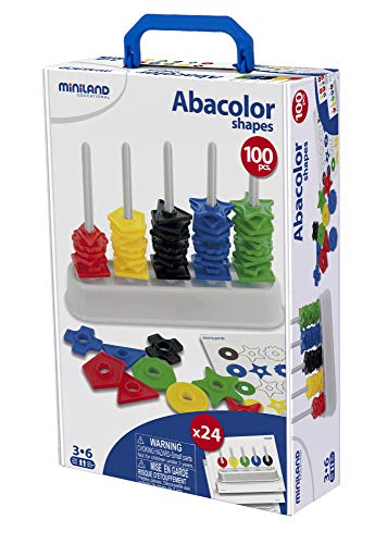 Miniland Abaco Shapes pallottoliere forme bambini