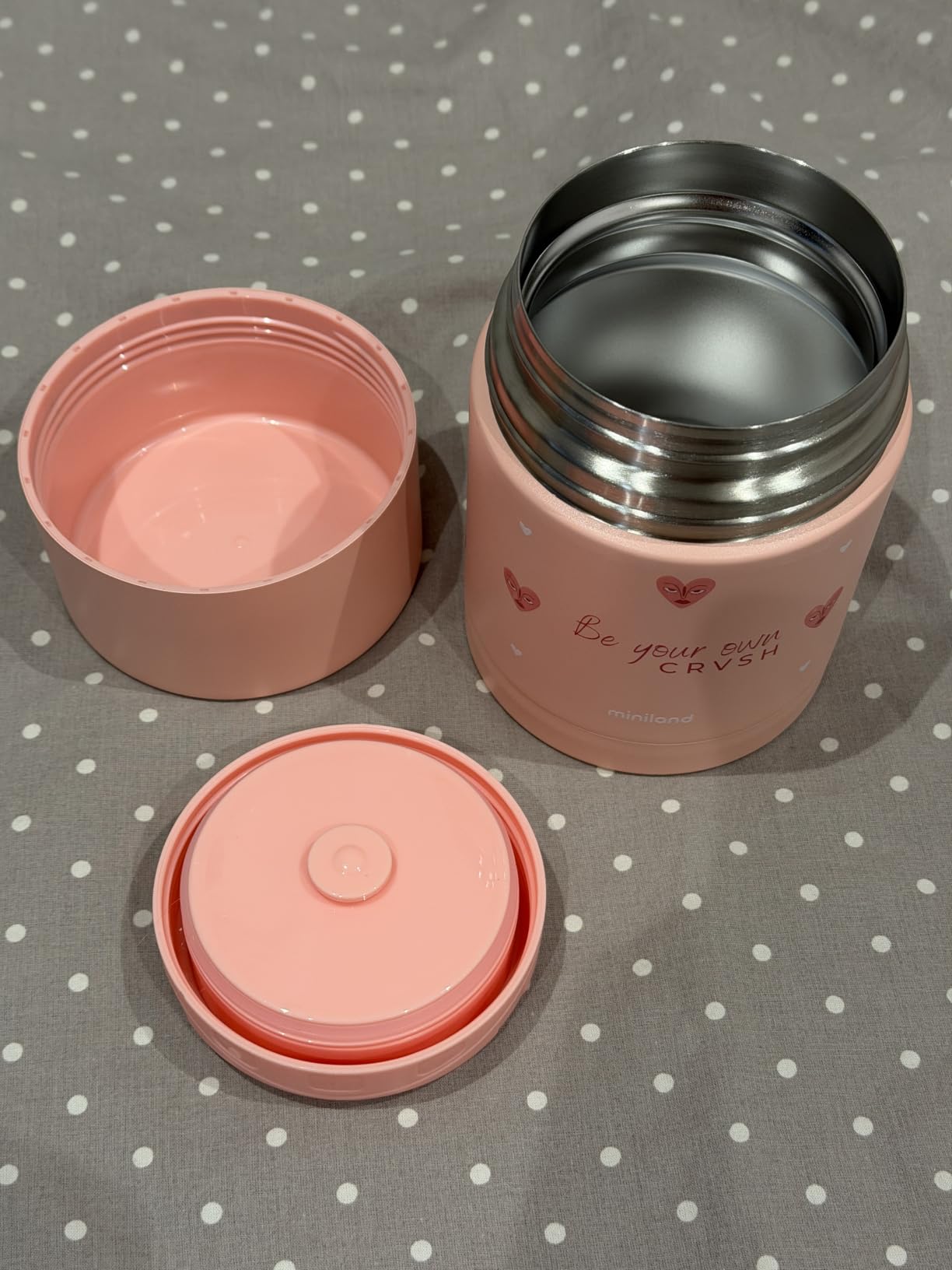 Miniland Food Thermy thermos pappa 600 ml inox Veronica Diaz