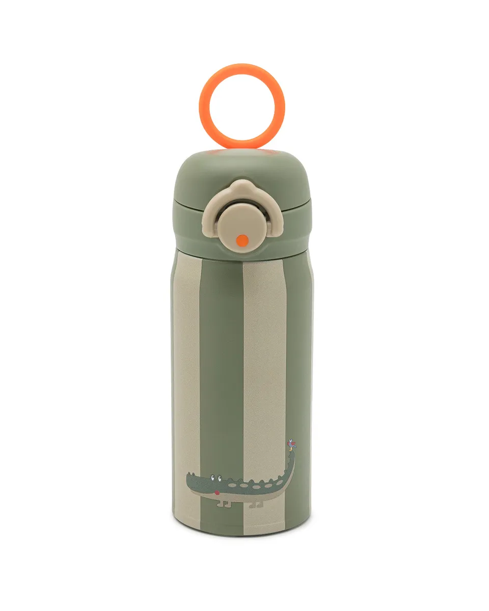 Noui Noui Crocodile borraccia acciaio 350 ml senza cannuccia
