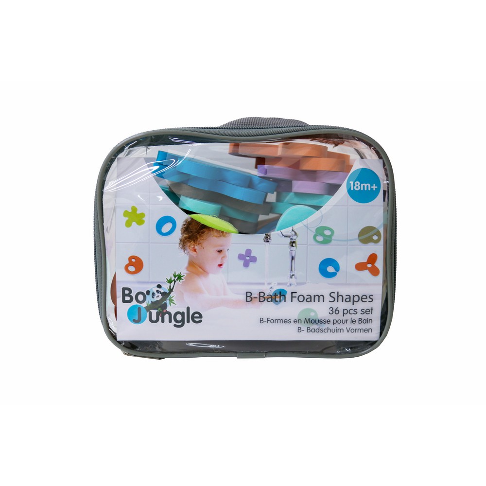 BoJungle B-Bath forme schiuma bagnetto 36 pezzi colorate