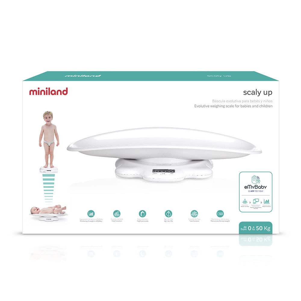 Miniland Scaly Up bilancia neonati digitale 50 kg