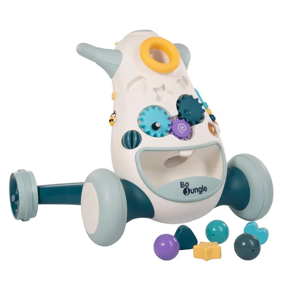 BoJungle Playtime B-Walking Aid Jumpy Blue primi passi blu