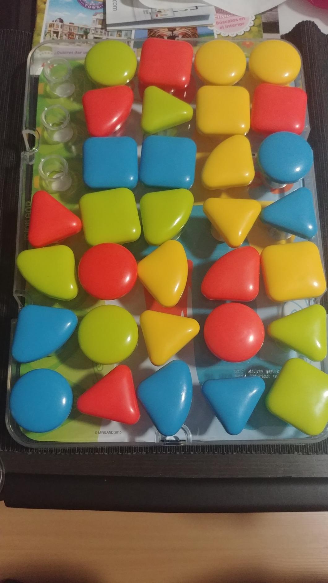 Miniland 45319 Superpins Gioco Chiodini Valigetta dai 2 Anni