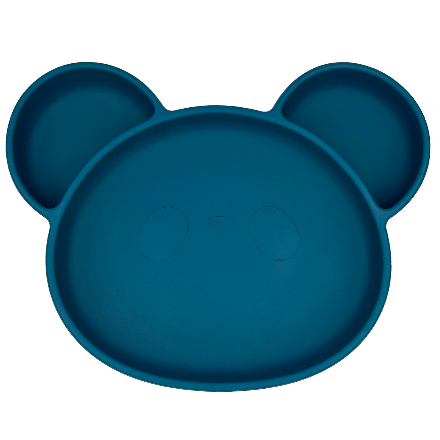 Youly Set pappa piatto ventosa + posate blu