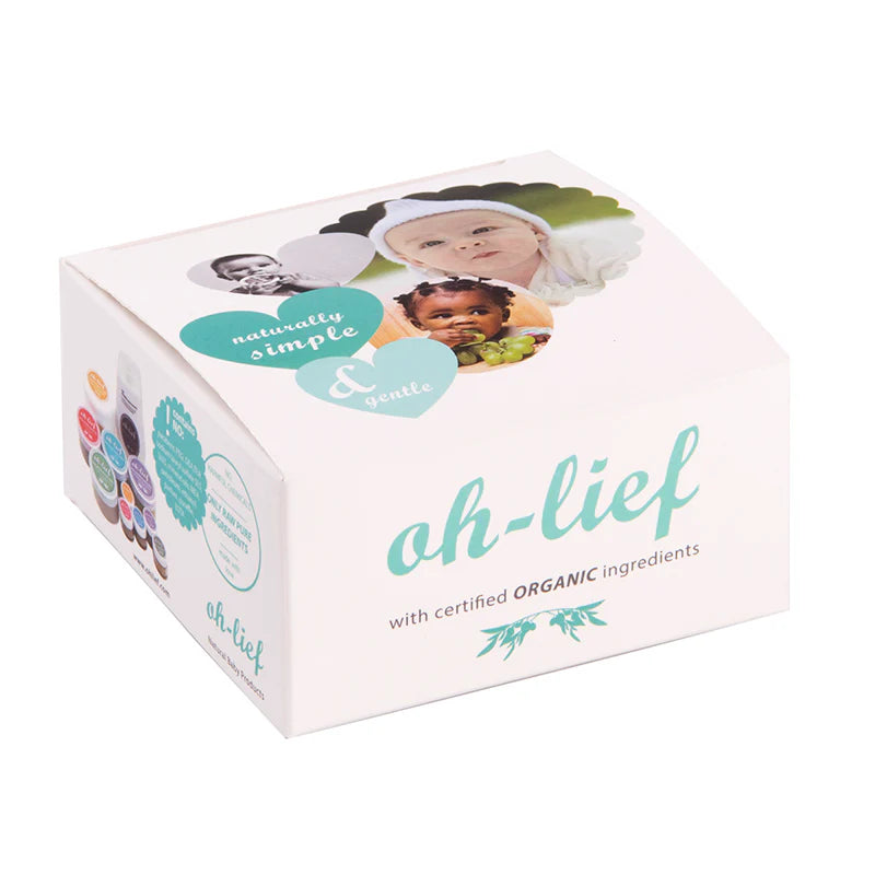 Oh-Lief Starter Box Cura Neonato 6 Prodotti Naturali Idea Regalo