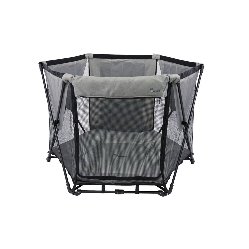BoJungle B-Foldable Playard box pieghevole grigio 120 cm