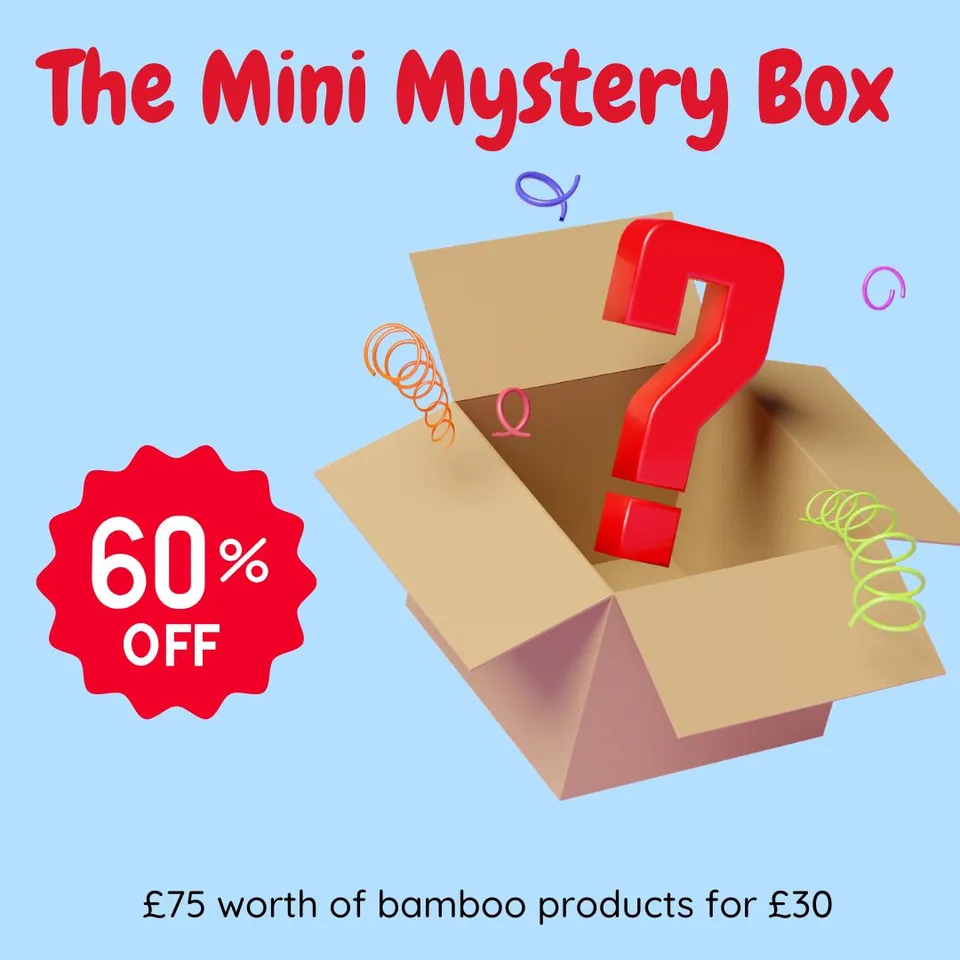 Eco Rascals Bundles Mini Mystery Box set pappa bamboo 5 pezzi