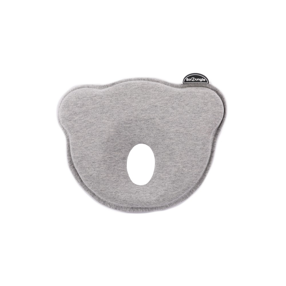 BoJungle Sleep B-Cosy Cuscino Testa Neonato Grigio Jersey