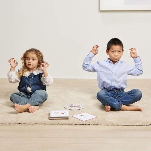 Miniland Diversità Spin Chill gioco yoga bambini con ruota