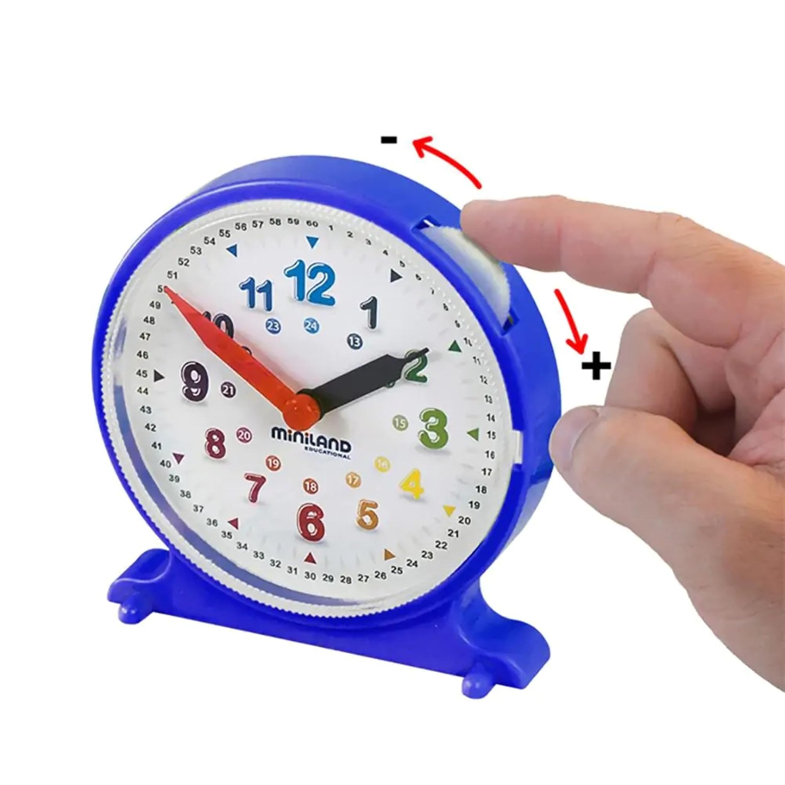 Miniland Giochi matematica Orologio 45311 12 schede attività