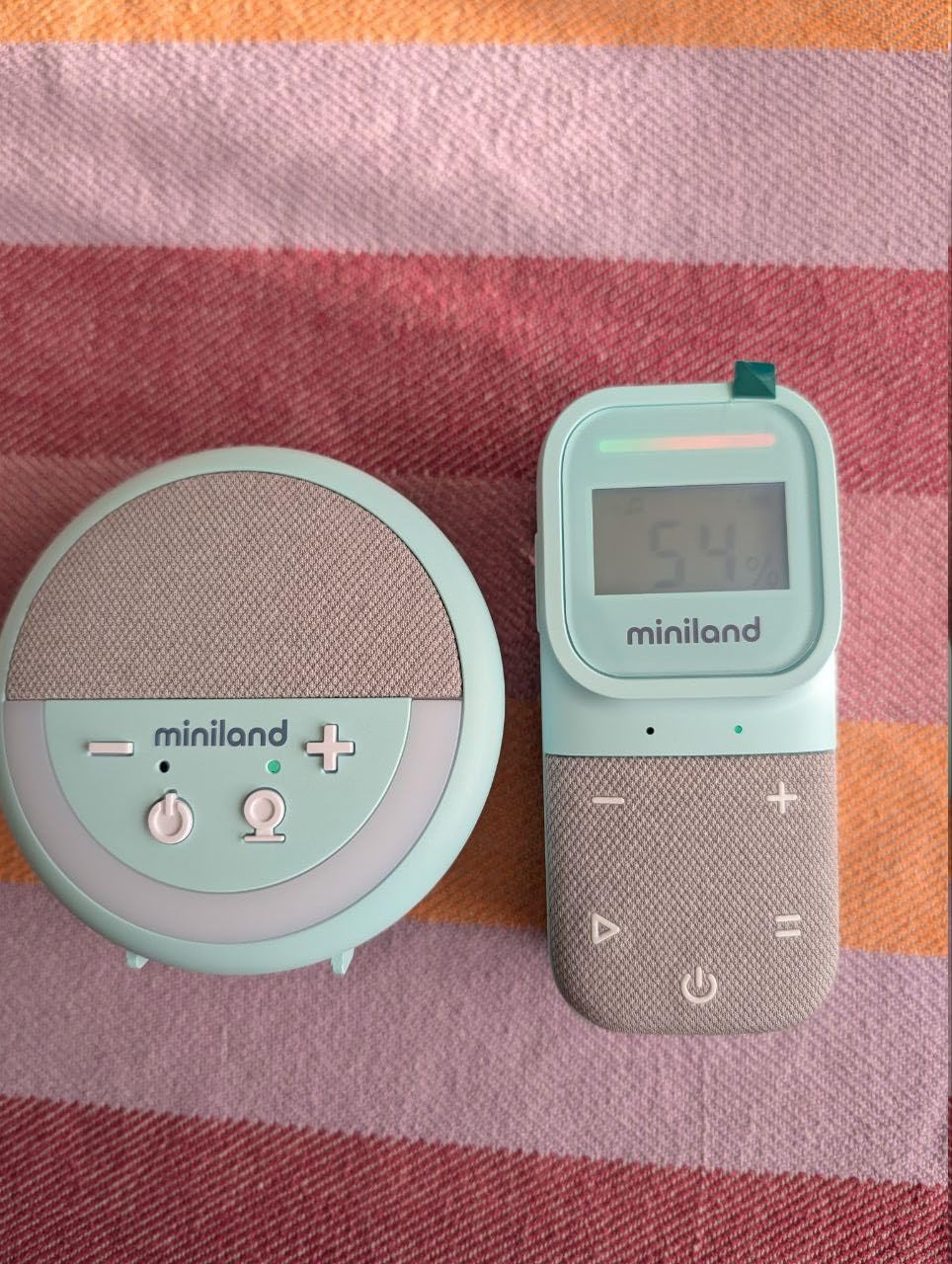 Miniland Digitalk Projector baby monitor audio proiettore 300 m