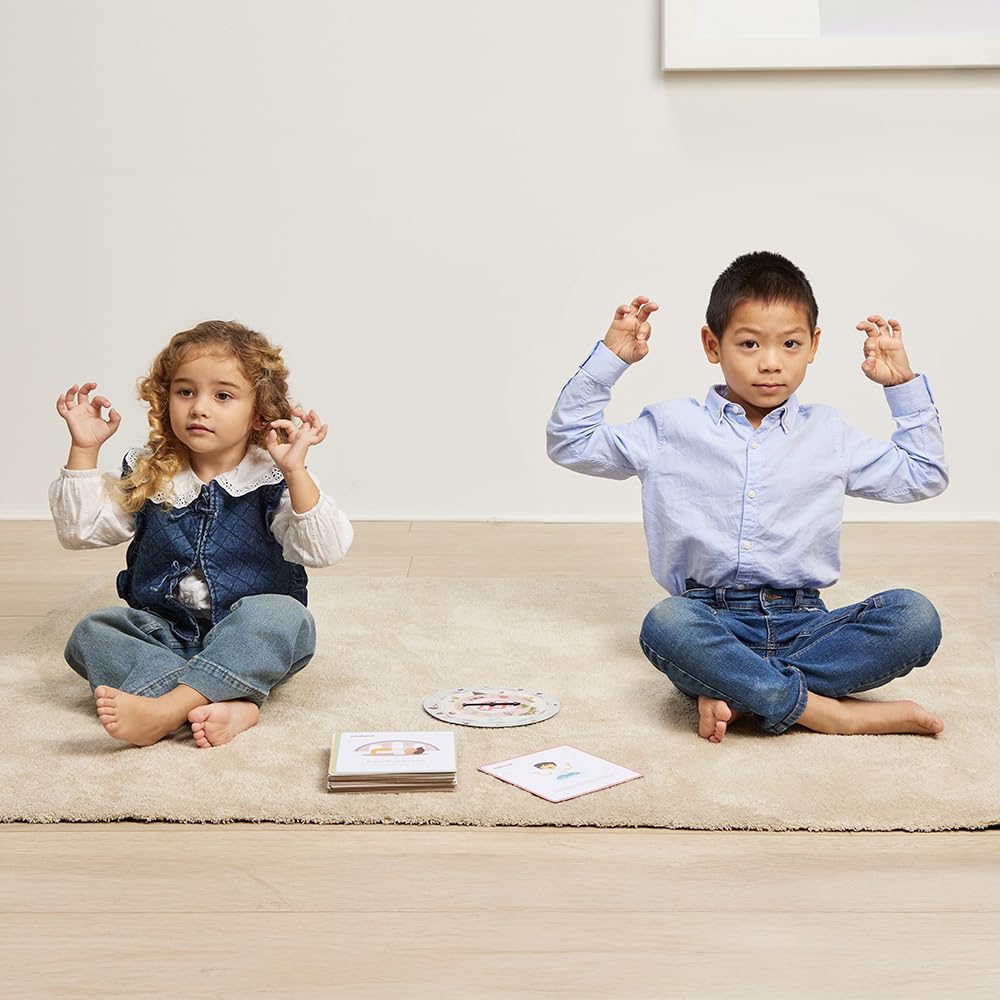 Miniland Diversità Spin Chill gioco yoga bambini con ruota
