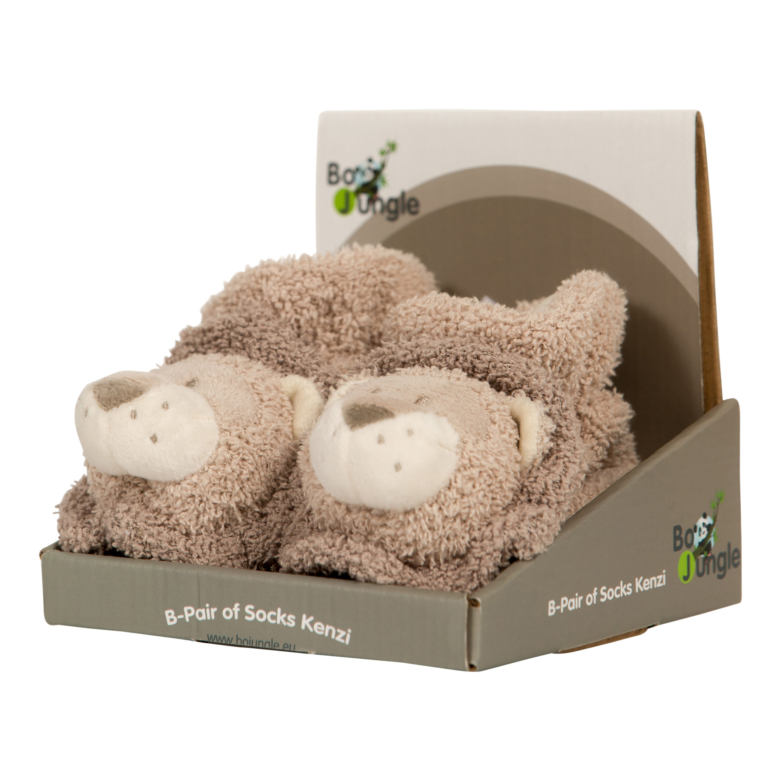 BoJungle Playtime Pair Socks Kenzi Lion calzini leone neonato