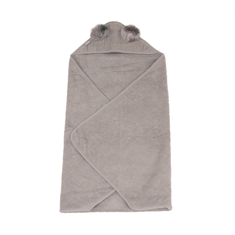BoJungle Grooming Bathcape Koala Accappatoio Cotone Grigio
