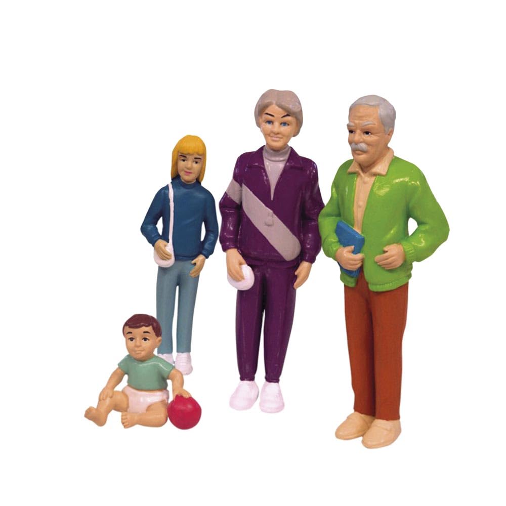 Miniland Famiglia Europea personaggi 8 pezzi 14 cm