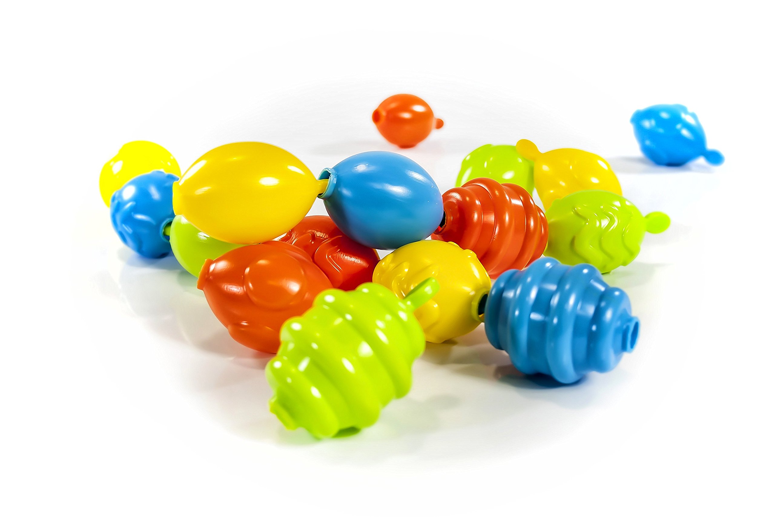 Miniland Maxi Set Catena 45300 blocchi costruzioni 16 pezzi 9 cm