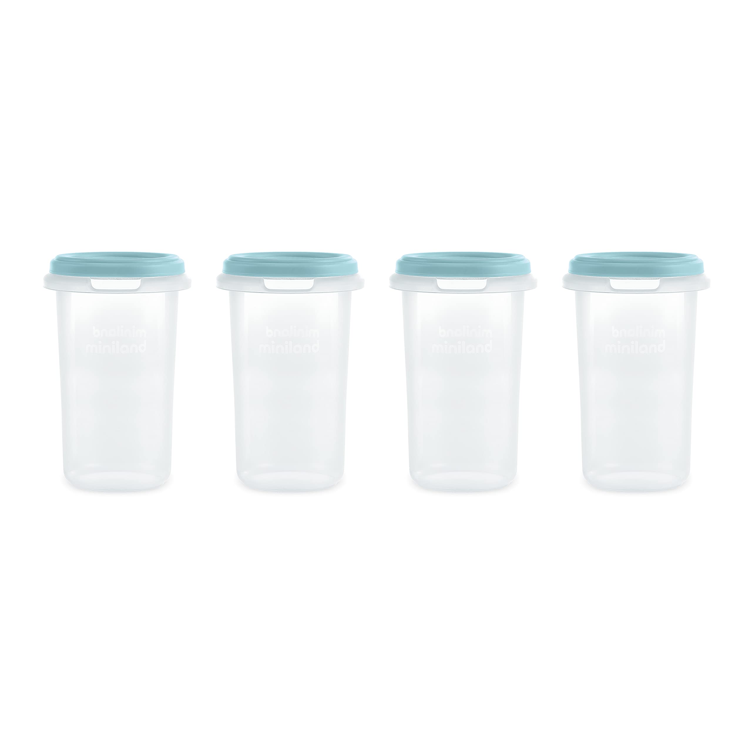 Miniland Alimentazione Hermisized Ocean 330 ml Set 4 Contenitori