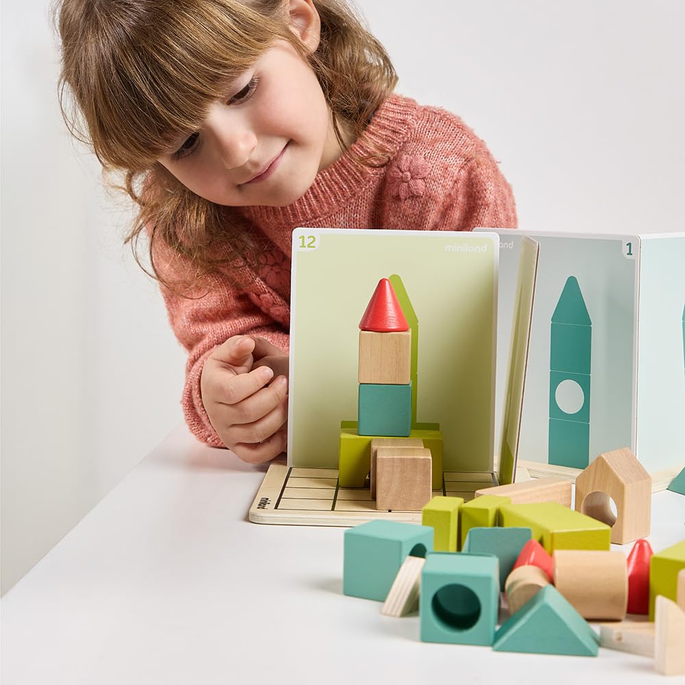 Miniland Shape Makers Gioco Legno 6 Anni+
