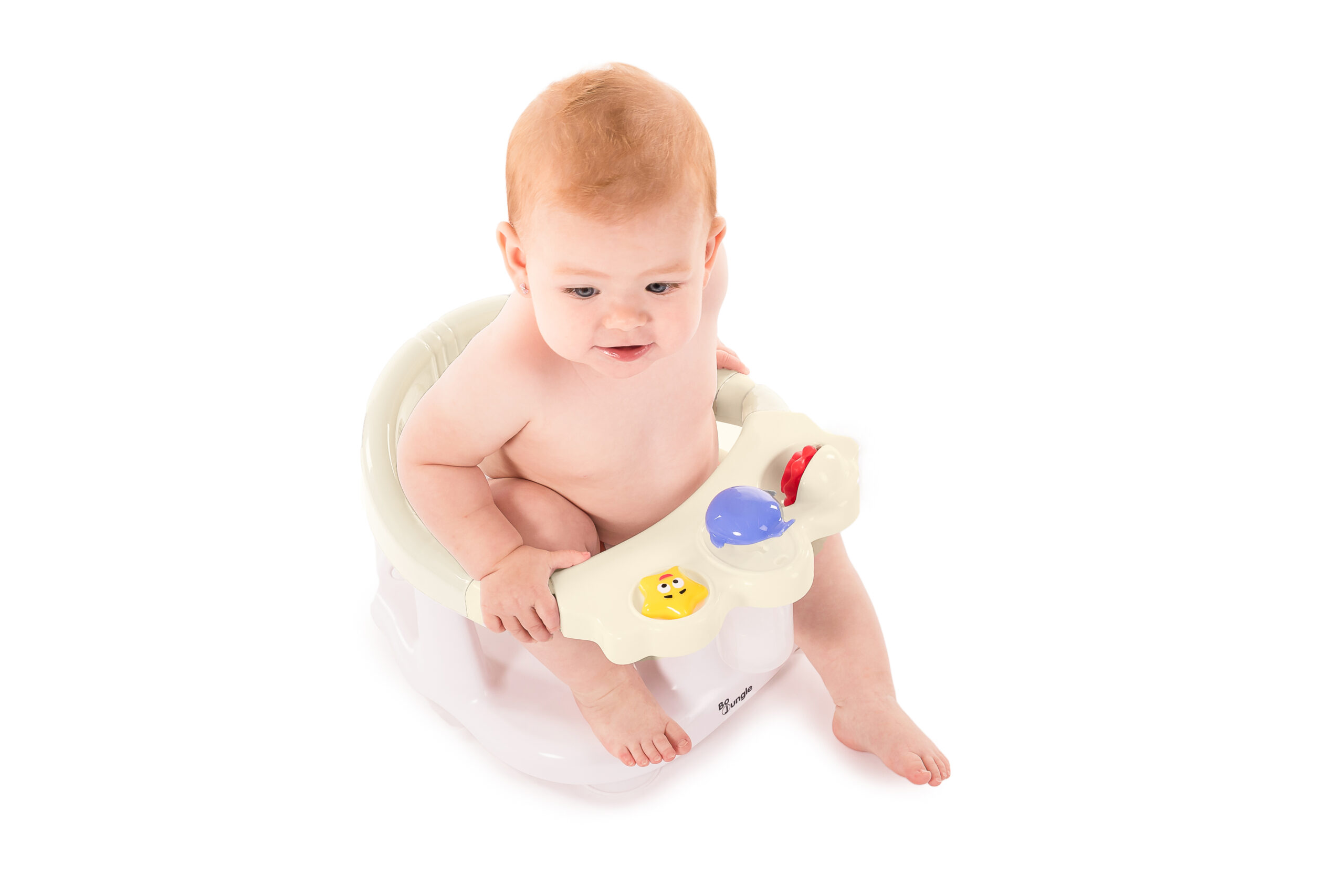 BoJungle Grooming Bath Seat Dune seggiolino bagnetto 5M+ con ventose