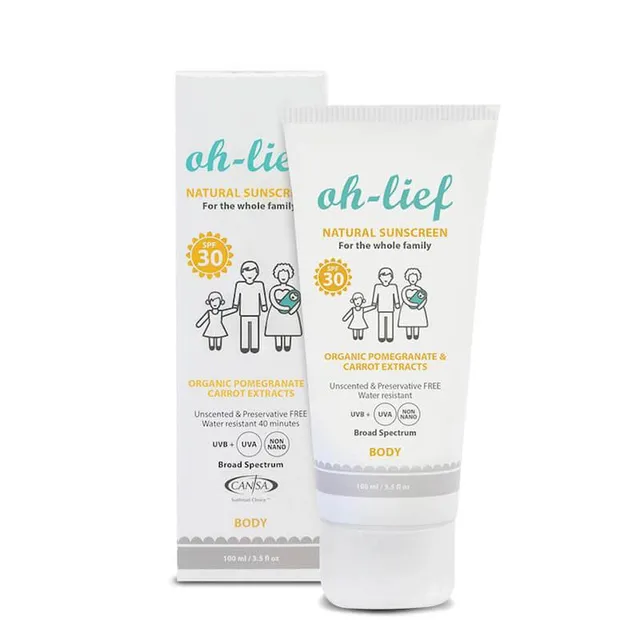 Oh-Lief Crema Solare Bambini SPF 30 Minerale 100 ml