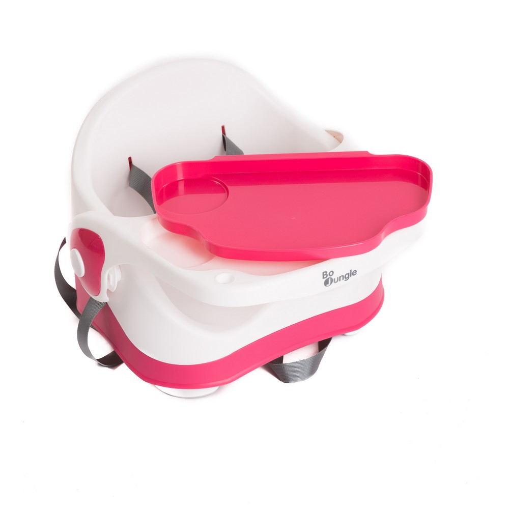 BoJungle B-Booster Seat rialzo pappa portatile rosa 0-3 anni