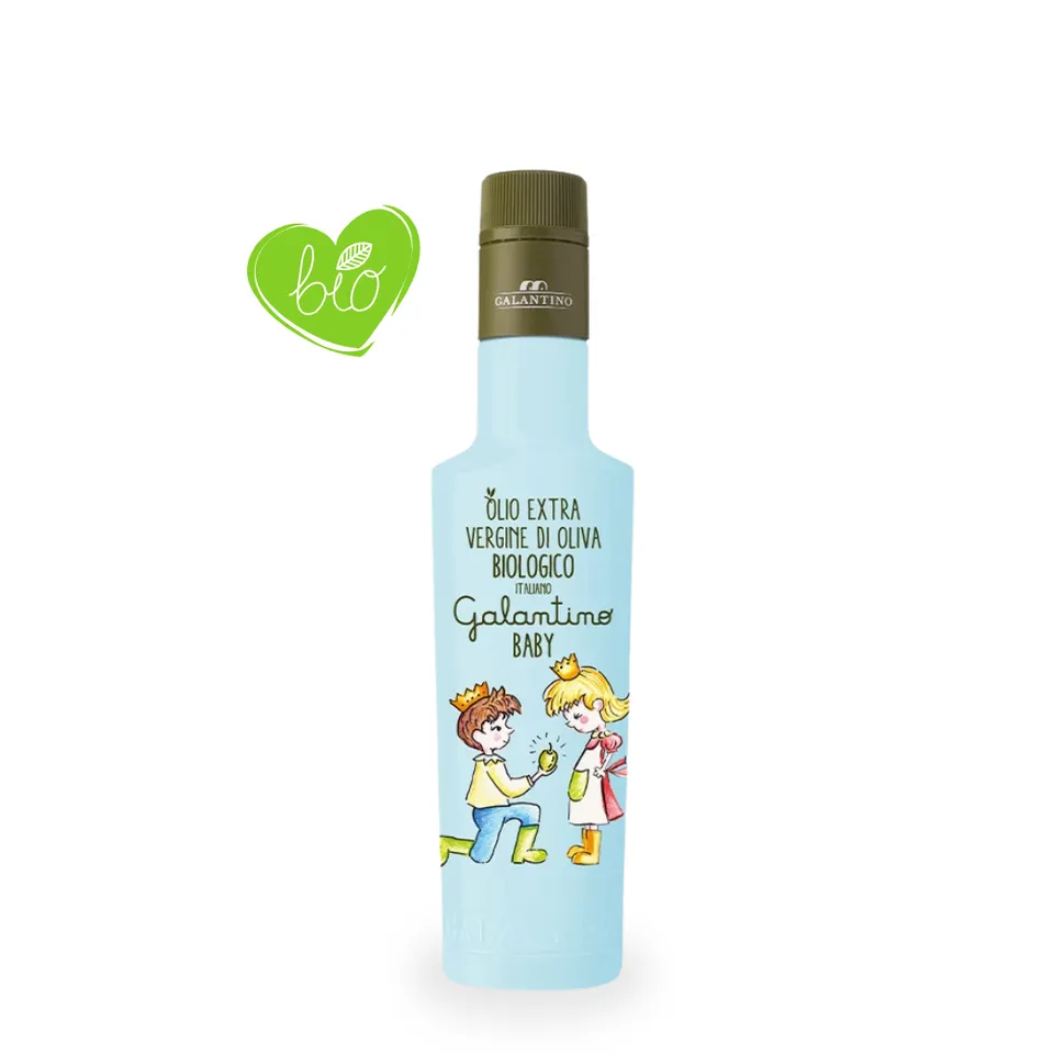 Galantino Baby Olio Extravergine 250 ml blu svezzamento