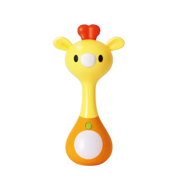 BoJungle B-Light & Music Rattle sonaglio giraffa luci